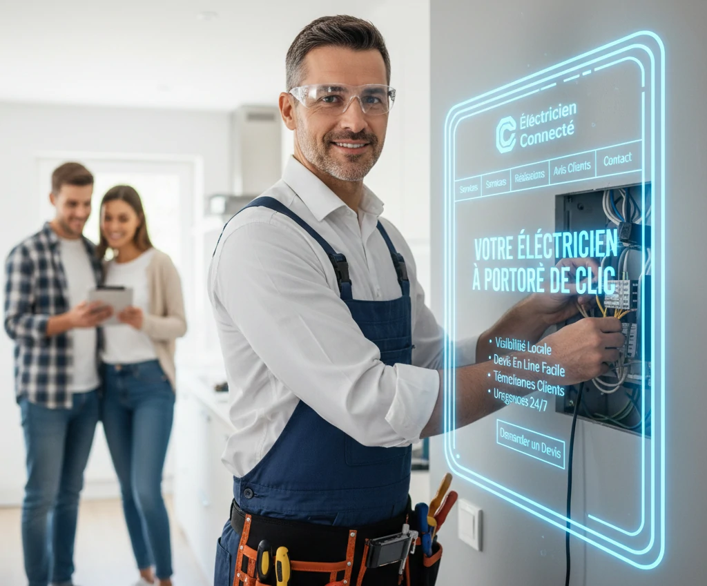 Création de site web pour électricien : guide complet 2025 - Freelance Web Developer Morocco