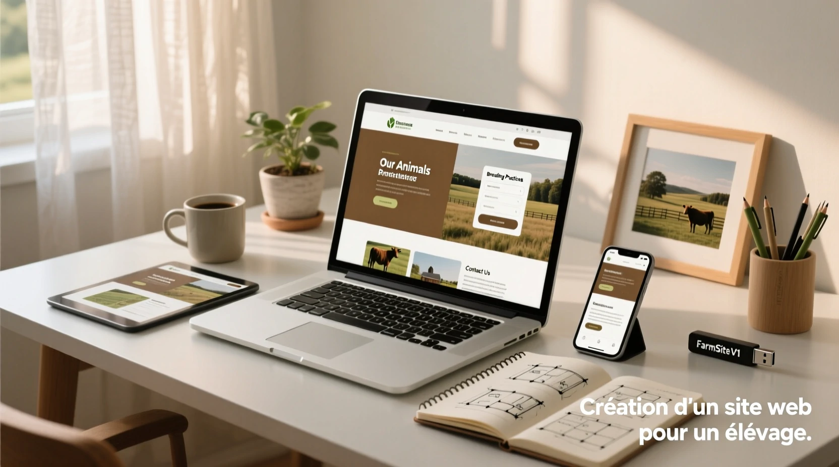 Création d’un site web pour un élevage: guide 2025 - Développeur Web Freelance Maroc