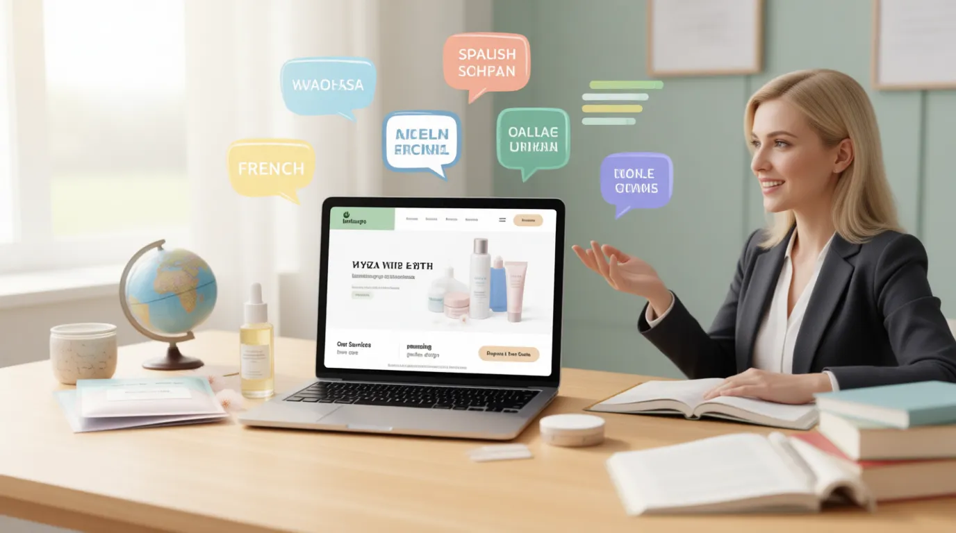 Créez le site de votre institut de langues: cours, inscriptions, paiements en ligne, niveaux, ressources et SEO. Amine Aziz vous accompagne de A à Z. Création de site web pour institut de langues