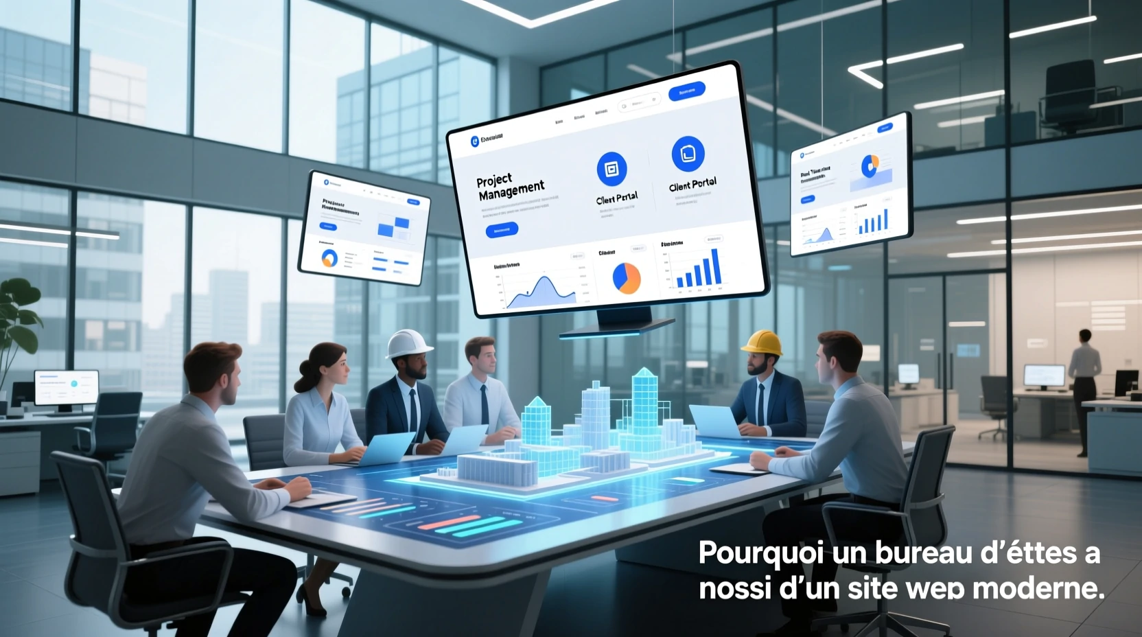 Créer un site web performant pour un bureau d’études: guide complet 2025
