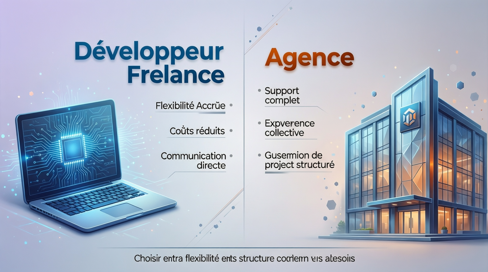 Pourquoi choisir un développeur freelance plutôt qu'une agence ?