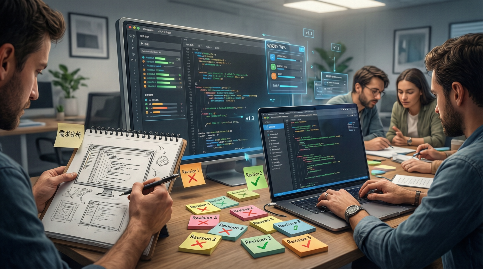 Combien de révisions sont incluses dans un projet web ?