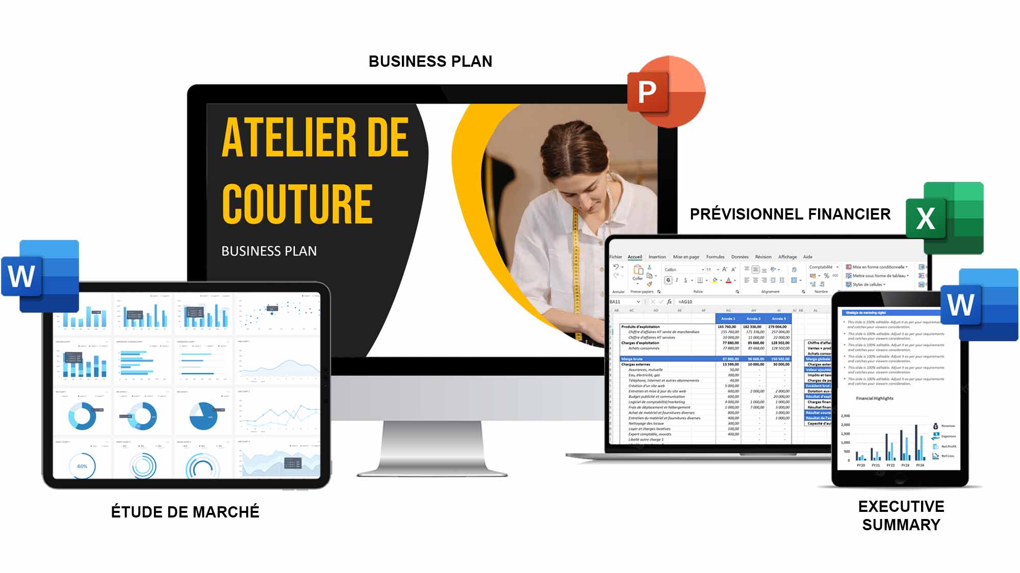 Création de site web pour ateliers de couture