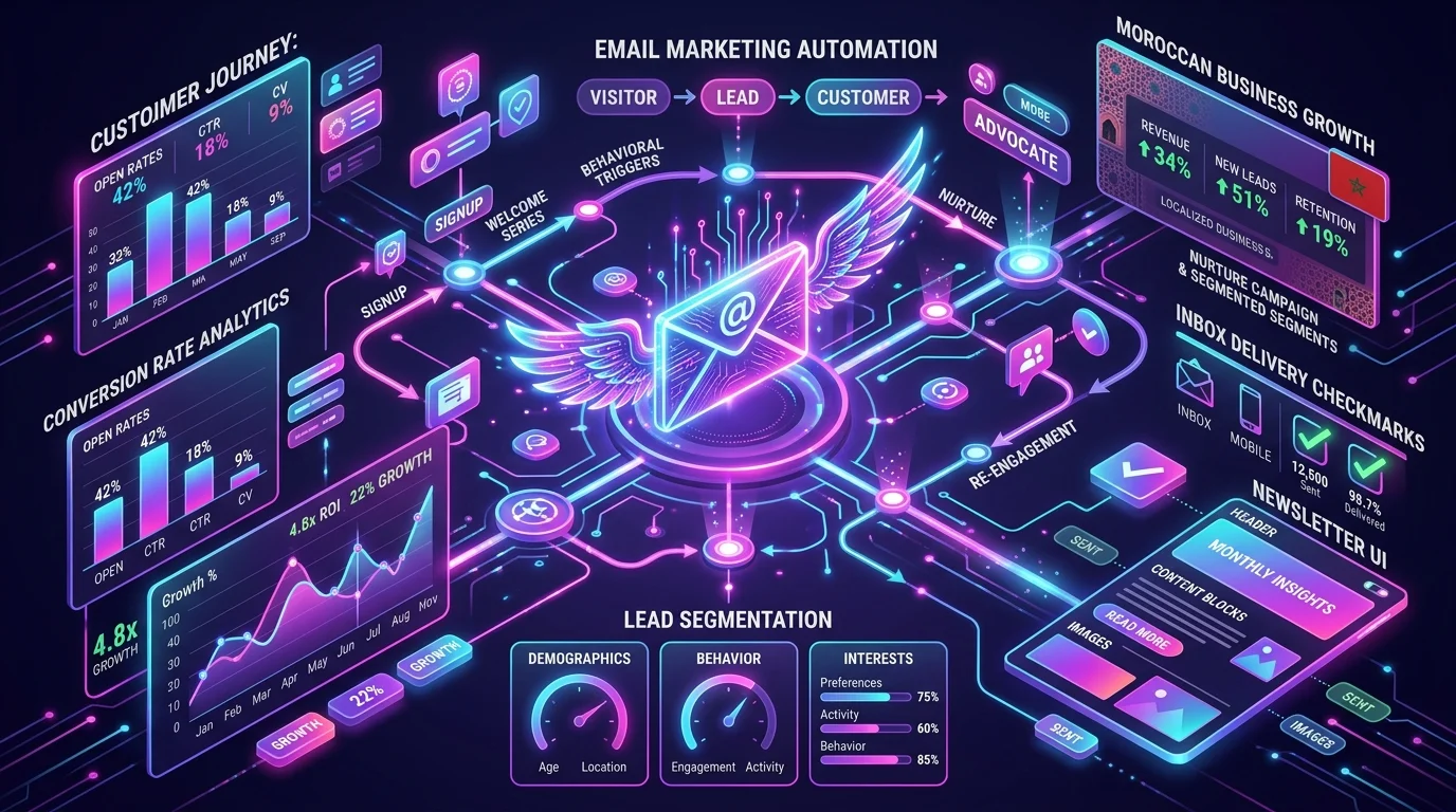 Email Marketing au Maroc : Automation & Outils 2026