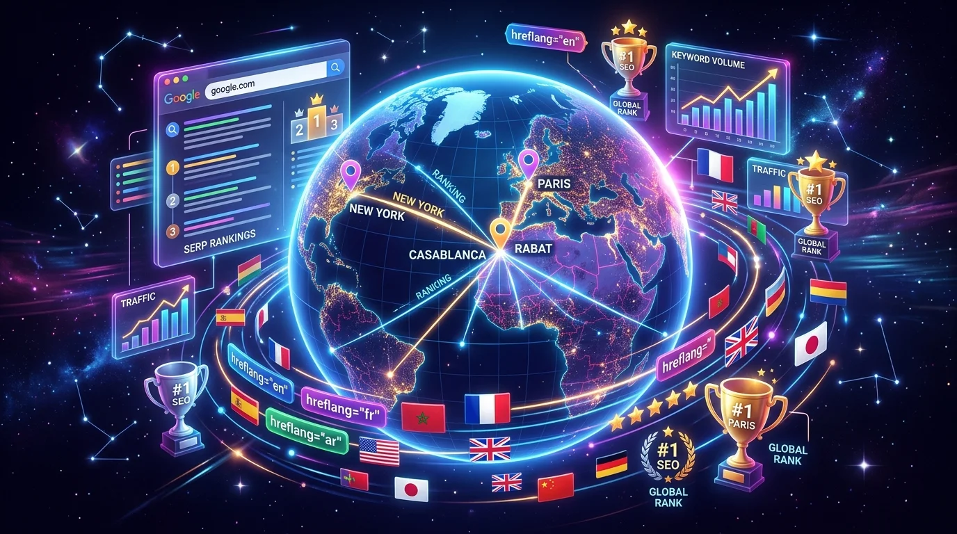 International SEO from Morocco: Target France & USA 2026